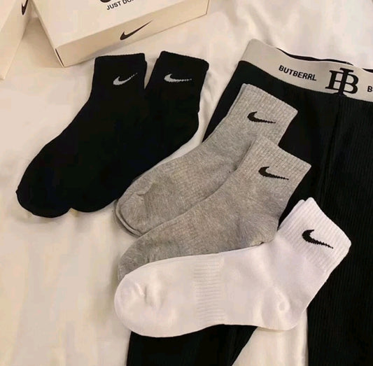 Pack de 5 calcetines de algodón Nike